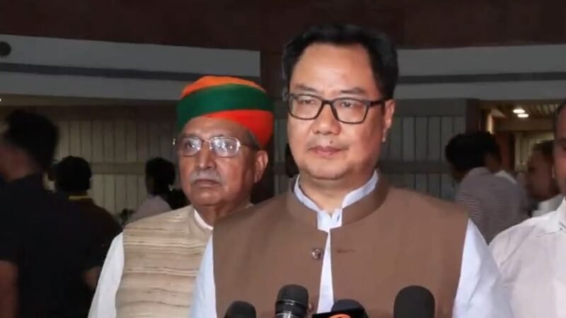 Live: Talks going in right direction, atmosphere shouldn’t be vitiated, says Kiren Rijiju