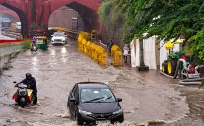 Roads flooded, massive traffic jam across NCR: Delhi paralysed after hours of rain