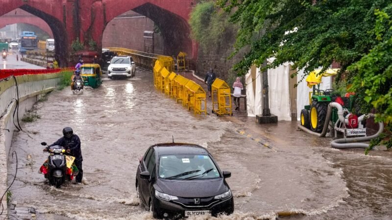 Roads flooded, massive traffic jam across NCR: Delhi paralysed after hours of rain