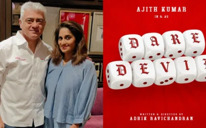 Ajith Kumar starrer AK64 officially titled Dare Devil; Shalini turns producer for Adhik Ravichandran directorial