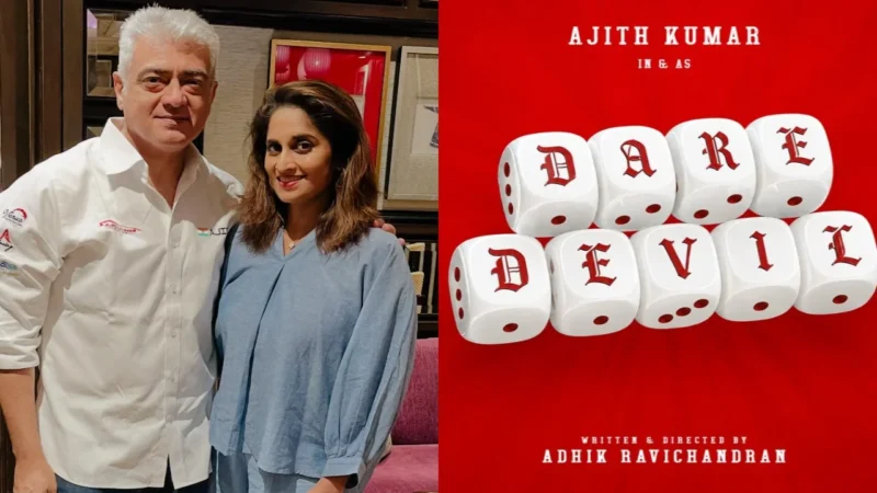 Ajith Kumar starrer AK64 officially titled Dare Devil; Shalini turns producer for Adhik Ravichandran directorial