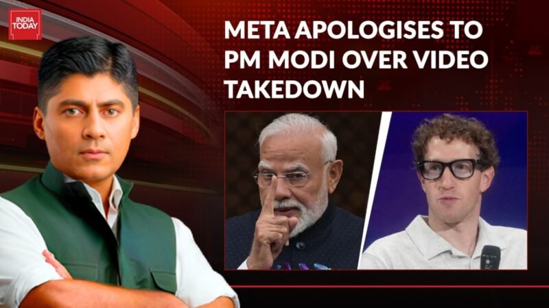 Meta apologises to PM for video takedown. No free pass for tech giant? Panel debates