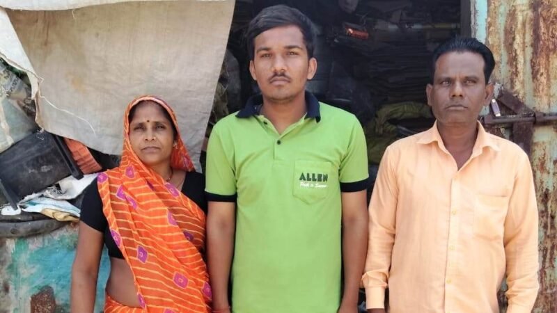 Inspired by his sister’s cancer battle, scrap collector’s son from Kota cracks NEET