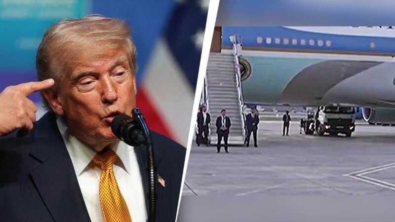 Trump switched jets in secret while leaving Turkey. Catering truck played key role