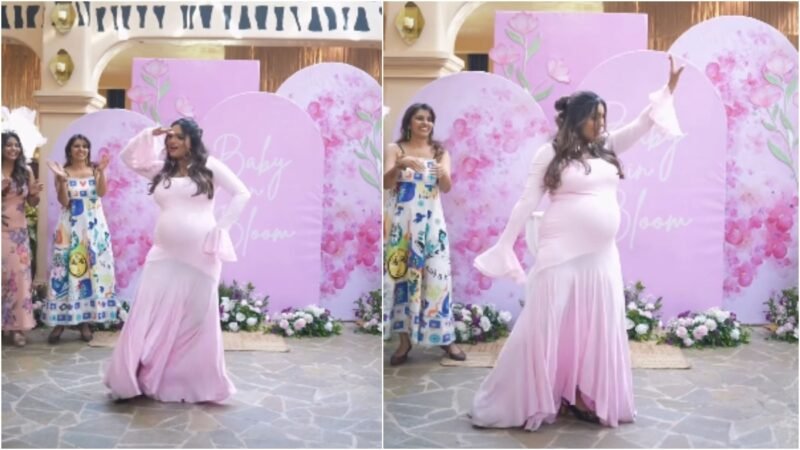 Pregnant woman’s baby shower dance to Humko Aajkal Hai Intezaar gets 2 million views