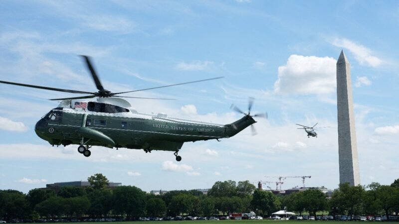 Trump’s chopper flies too close to passenger jet near Washington airport, probe on