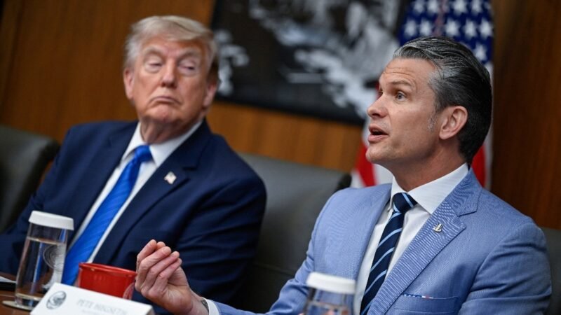 What Trump said on reports of his clash with Pete Hegseth over Iran war munitions