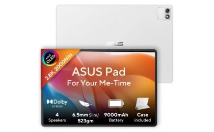 Asus Pad Goes on Sale in India With 2.8K OLED Display, Dimensity 8300 SoC: Price, Specifications, Sale Offers