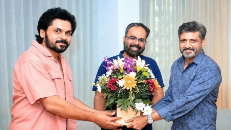 Karthi collaborates with Ravi Mohan’s brother and director Mohan Raja: ‘I have no words to thank you…’